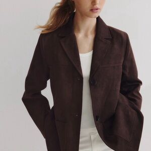 H&M Chocolate Brown Blazer